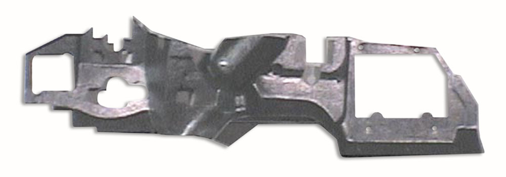 1976-1979 C3 Corvette Firewall Insulator by QuietRide Solutions - Ultra High Def Rubber with Heater Cutout and AC Perforation, Includes 8 Mounting Pins